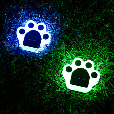 Lorled Solar Paw Print Lights Outdoor Decor For Sale