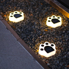 Lorled Paw Print Solar Lights Outdoor Waterproof Home And Garden Solar Lights