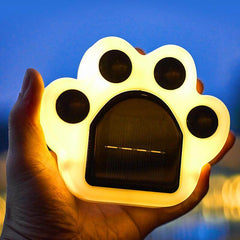 Lorled Solar Paw Print Lights Outdoor Solar Light For Home Outdoor