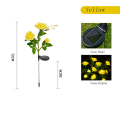 Lorled Strongest Solar Lights Color Changing Solar Lights House And Garden Solar Rose Lights